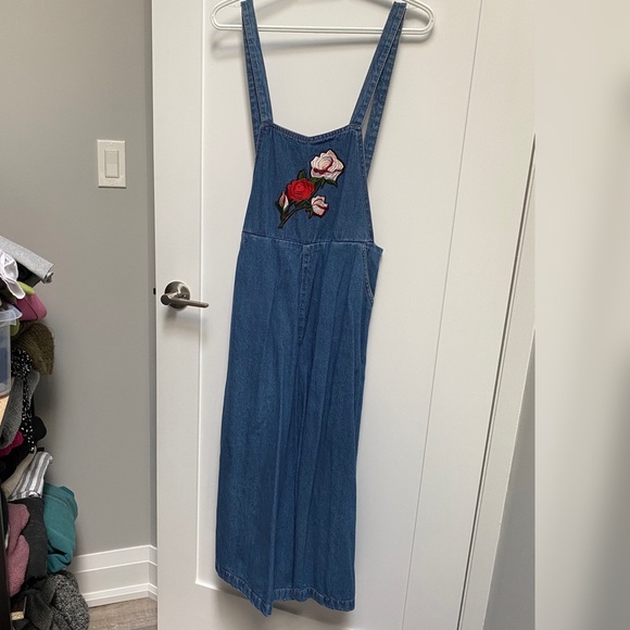 Vintage embroidered overalls - Picture 2 of 3